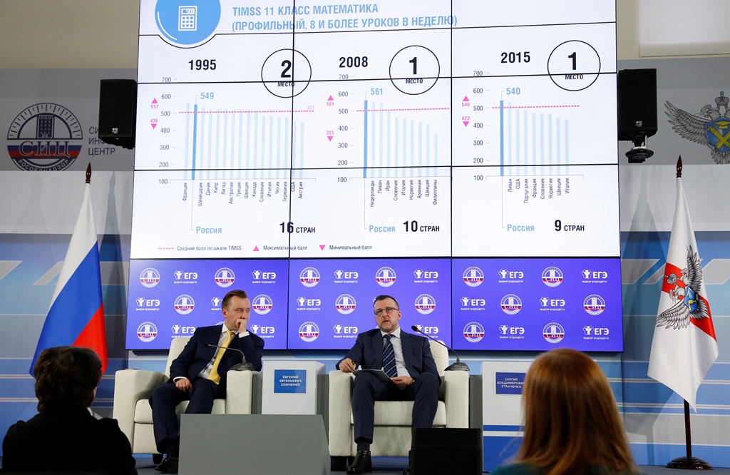 Российские школьники по итогам TIMSS продемонстрировали высокий уровень математической и естественнонаучной подготовки